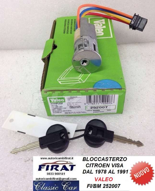 BLOCCASTERZO CITROEN VISA 78 - 91 (252007)